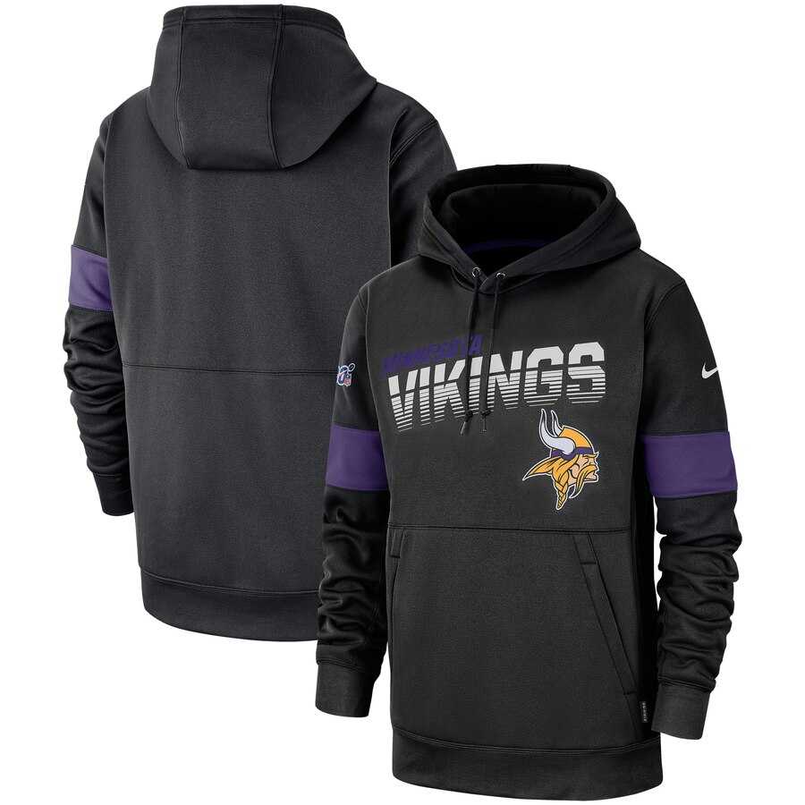 Minnesota Vikings Nike Sideline Team Logo Performance Pullover Hoodie Black,We sell and wholesale Minnesota Vikings Nike Sideline Team Logo Performance Pullover Hoodie Black on line form chian!